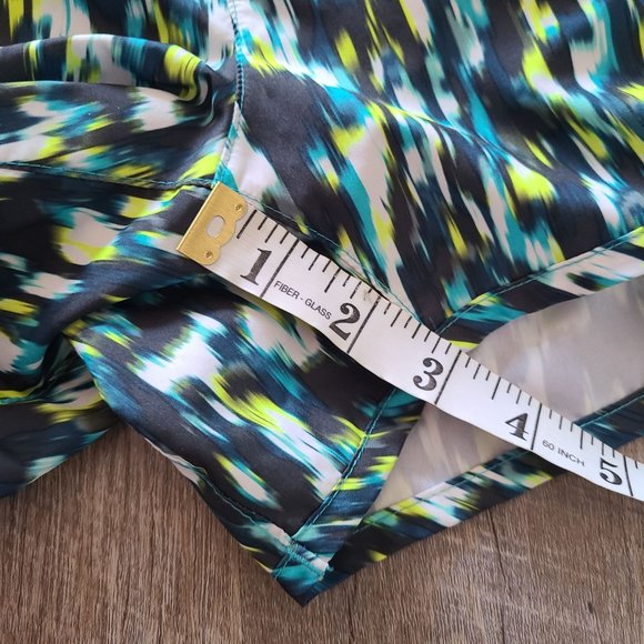 Nike Dri-Fit Running Shorts Blue Green Multicolored Women's Size S - Picture 10 of 10